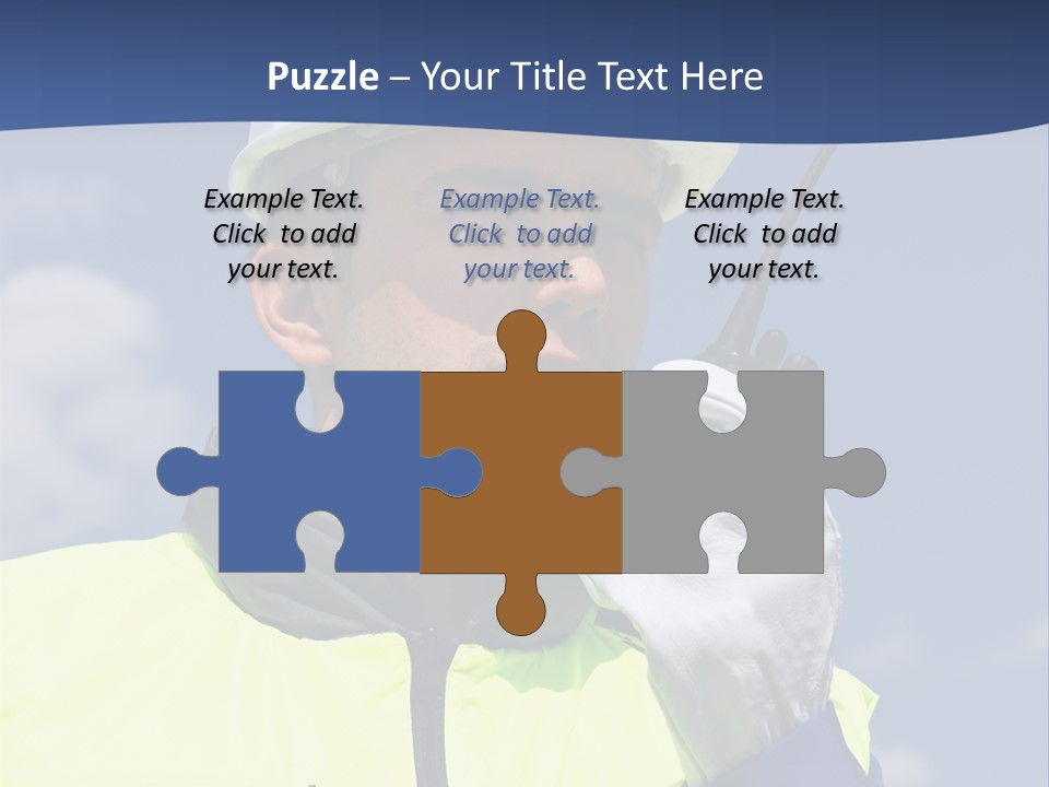 Walkietalkie Wear Site PowerPoint Template