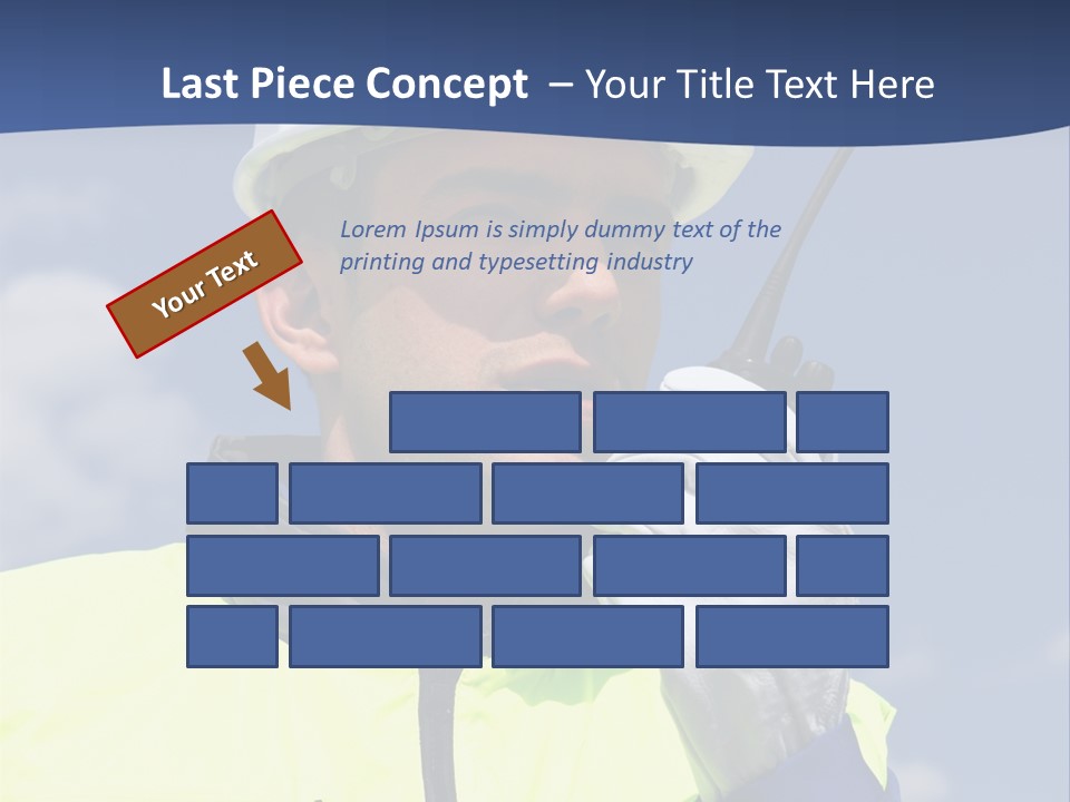 Walkietalkie Wear Site PowerPoint Template