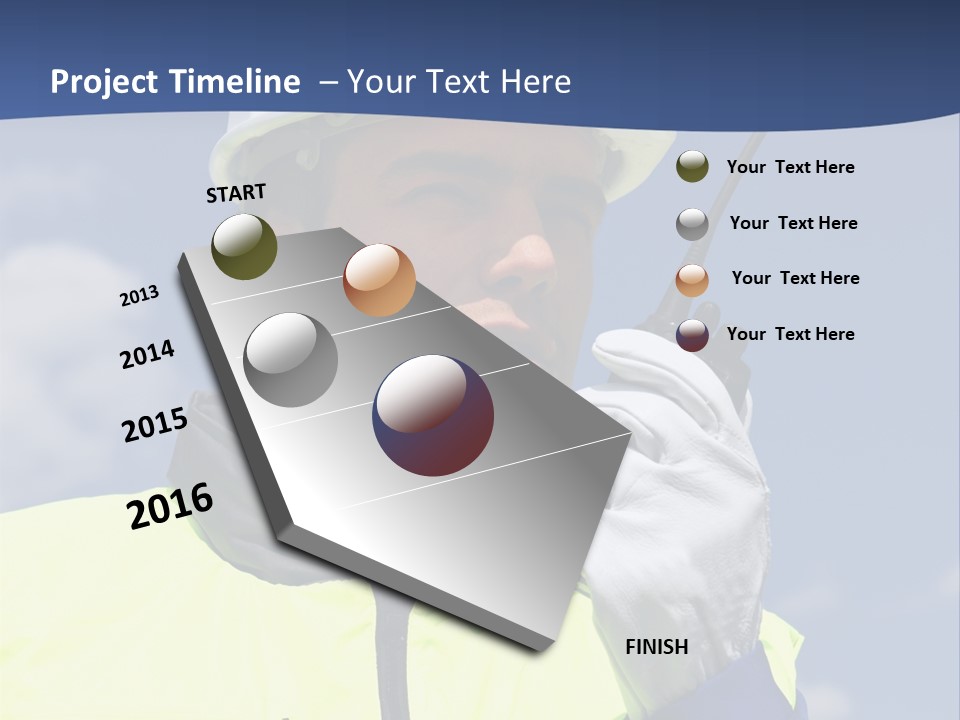 Walkietalkie Wear Site PowerPoint Template