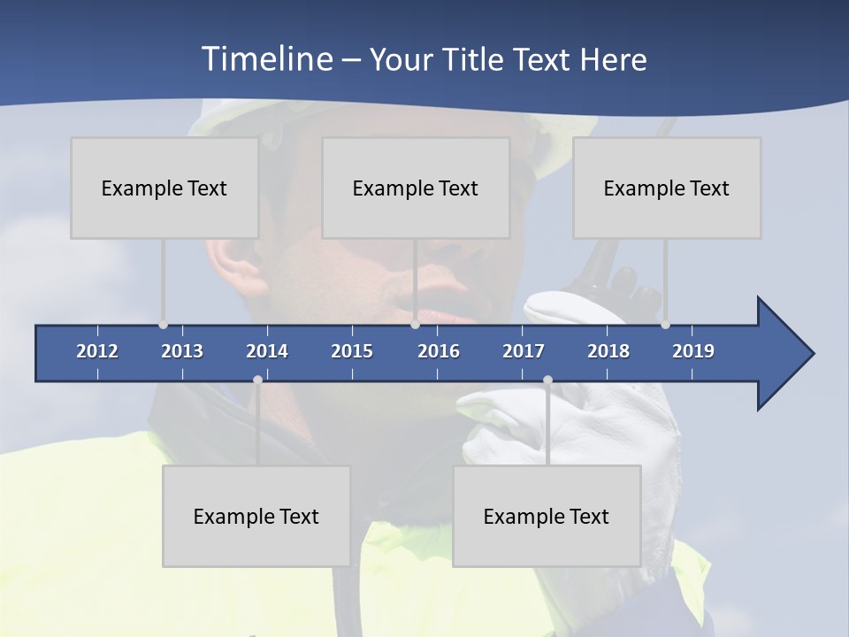 Walkietalkie Wear Site PowerPoint Template