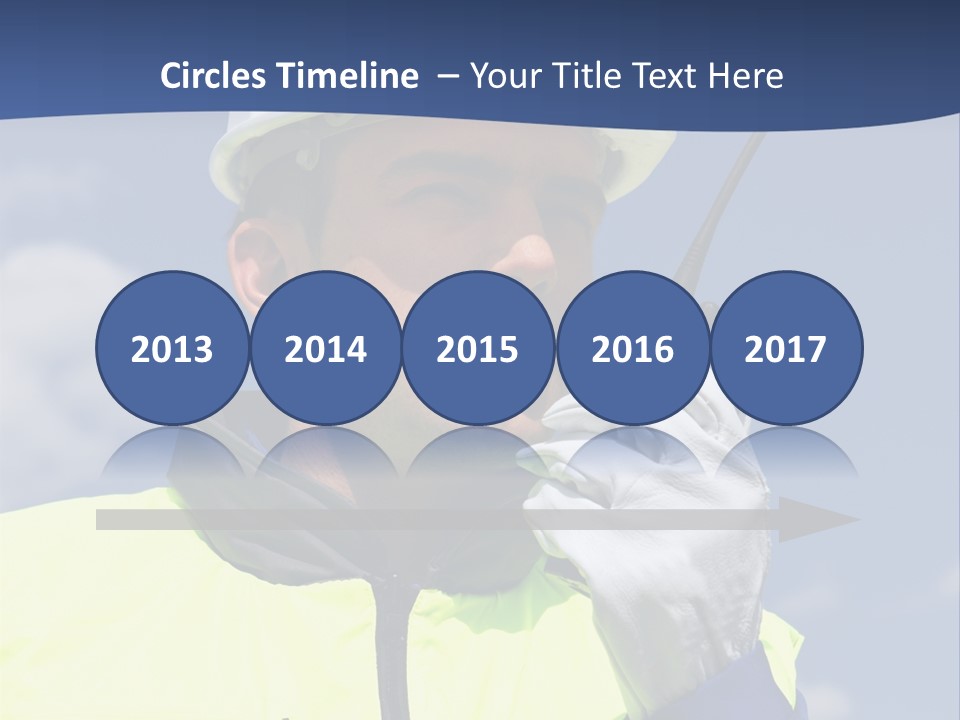 Walkietalkie Wear Site PowerPoint Template