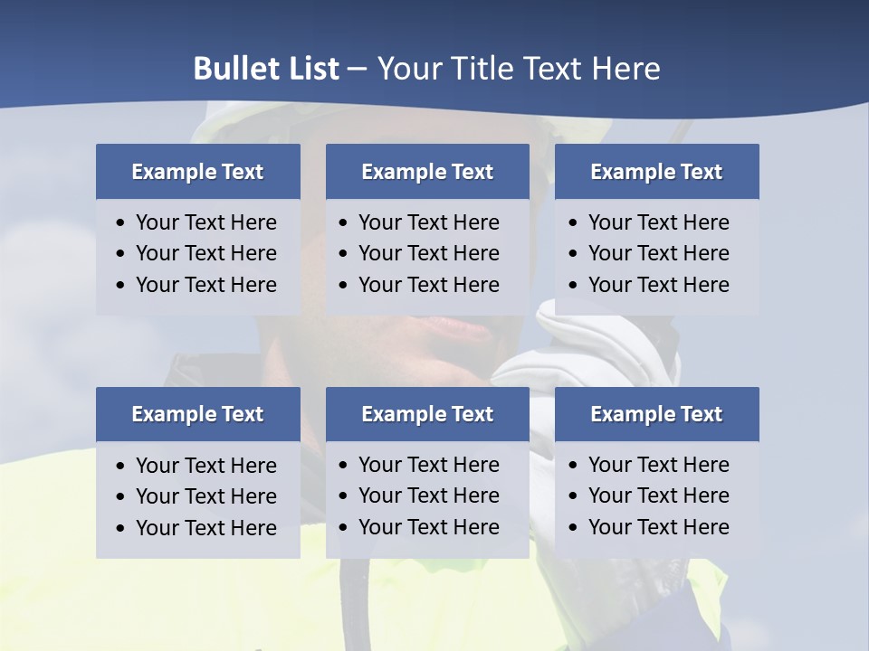 Walkietalkie Wear Site PowerPoint Template