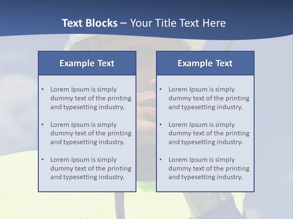 Walkietalkie Wear Site PowerPoint Template