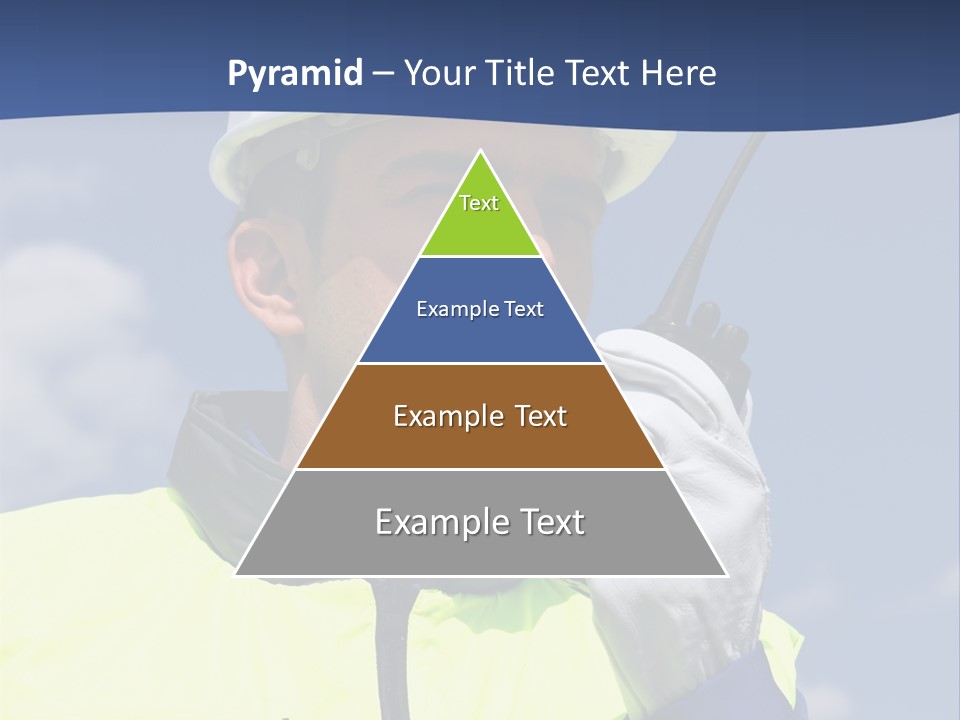 Walkietalkie Wear Site PowerPoint Template