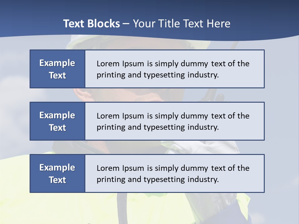 Walkietalkie Wear Site PowerPoint Template