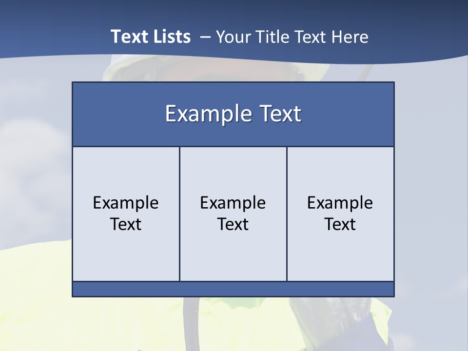 Walkietalkie Wear Site PowerPoint Template