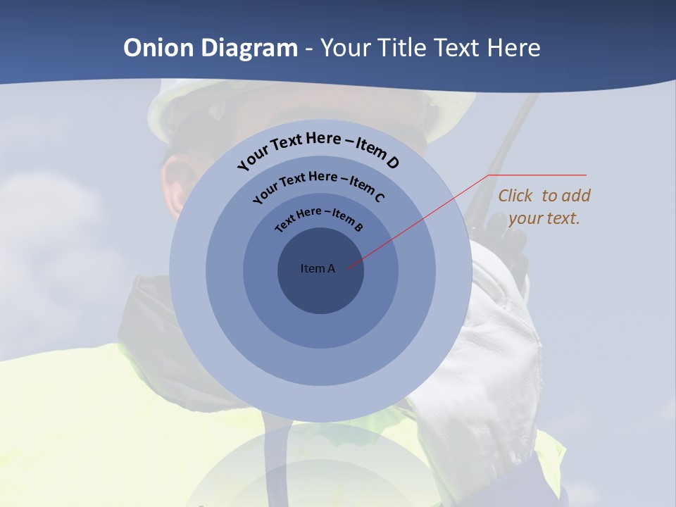 Walkietalkie Wear Site PowerPoint Template