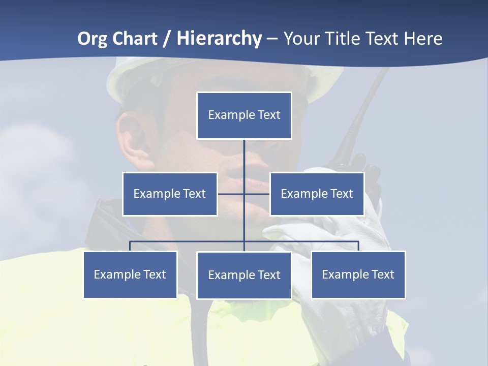 Walkietalkie Wear Site PowerPoint Template