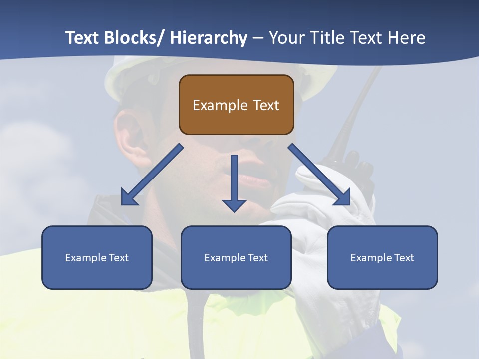 Walkietalkie Wear Site PowerPoint Template