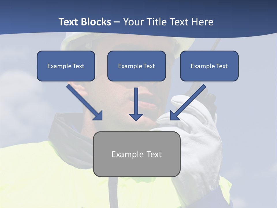 Walkietalkie Wear Site PowerPoint Template