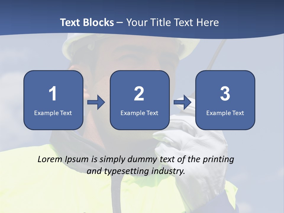 Walkietalkie Wear Site PowerPoint Template