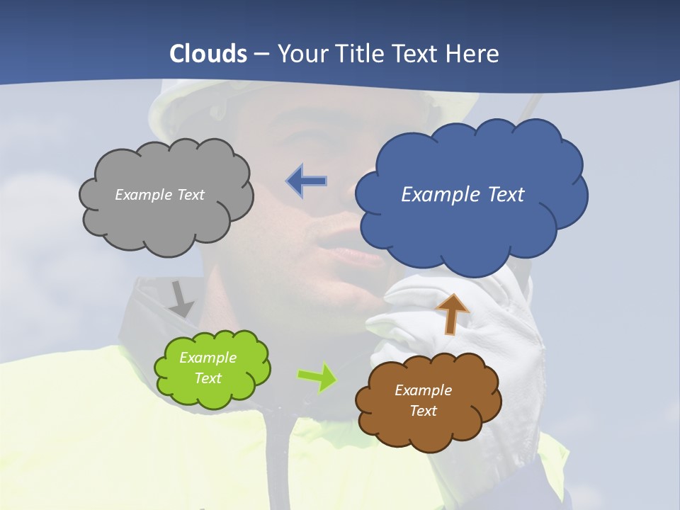 Walkietalkie Wear Site PowerPoint Template