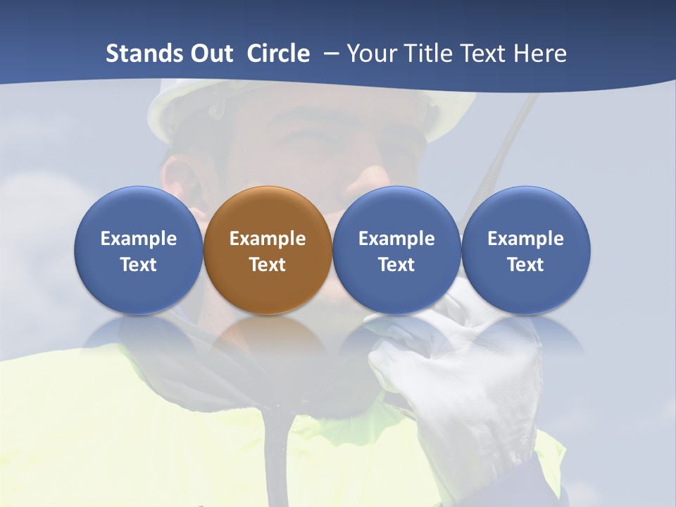 Walkietalkie Wear Site PowerPoint Template