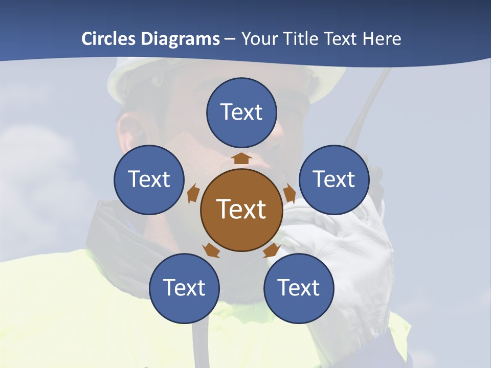 Walkietalkie Wear Site PowerPoint Template