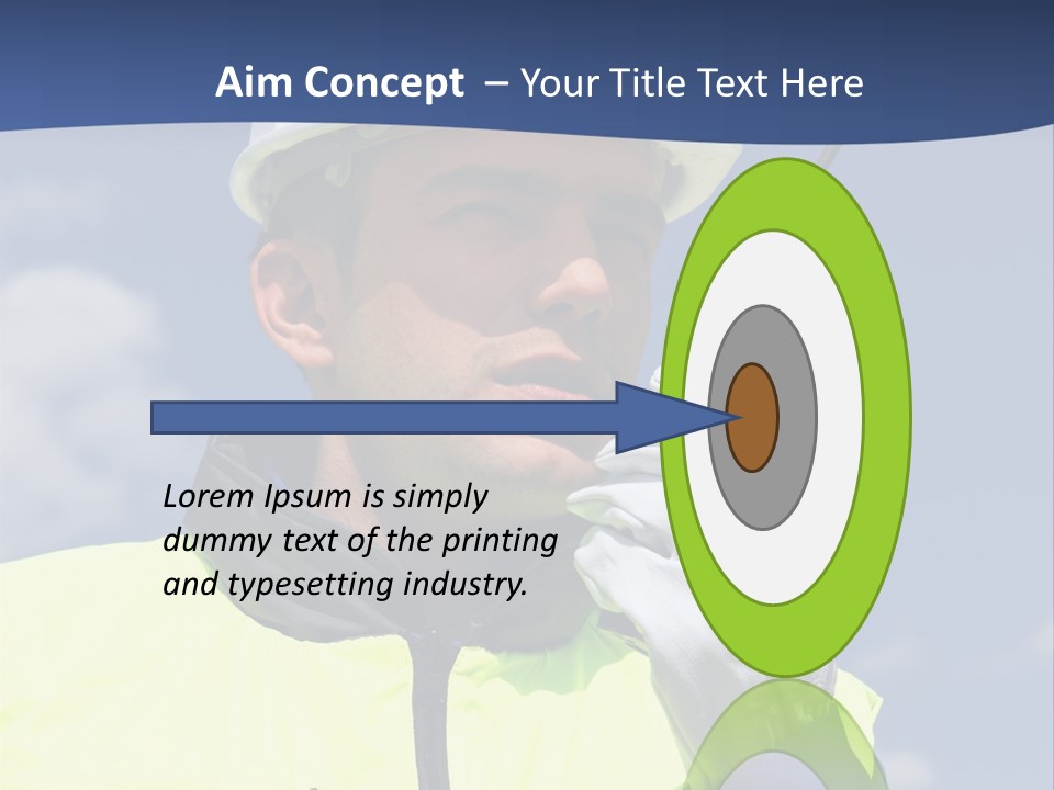 Walkietalkie Wear Site PowerPoint Template