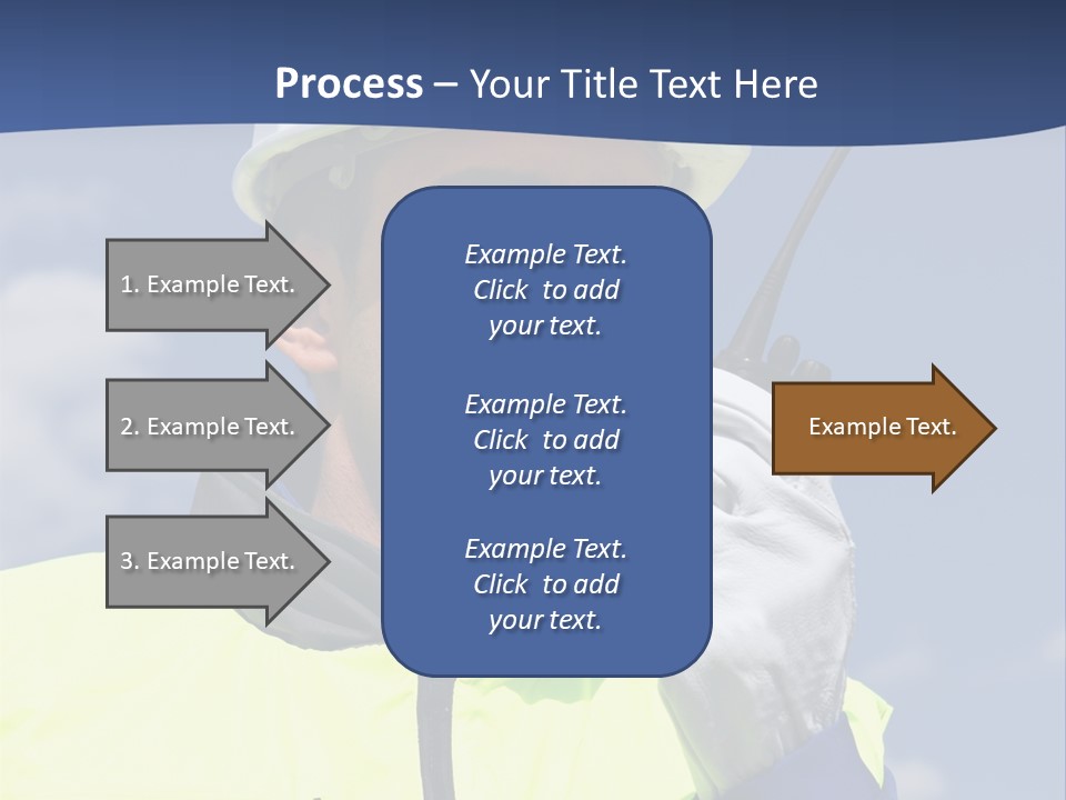 Walkietalkie Wear Site PowerPoint Template
