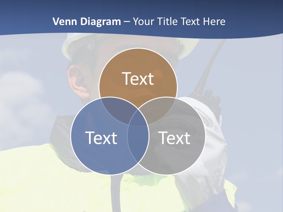 Walkietalkie Wear Site PowerPoint Template