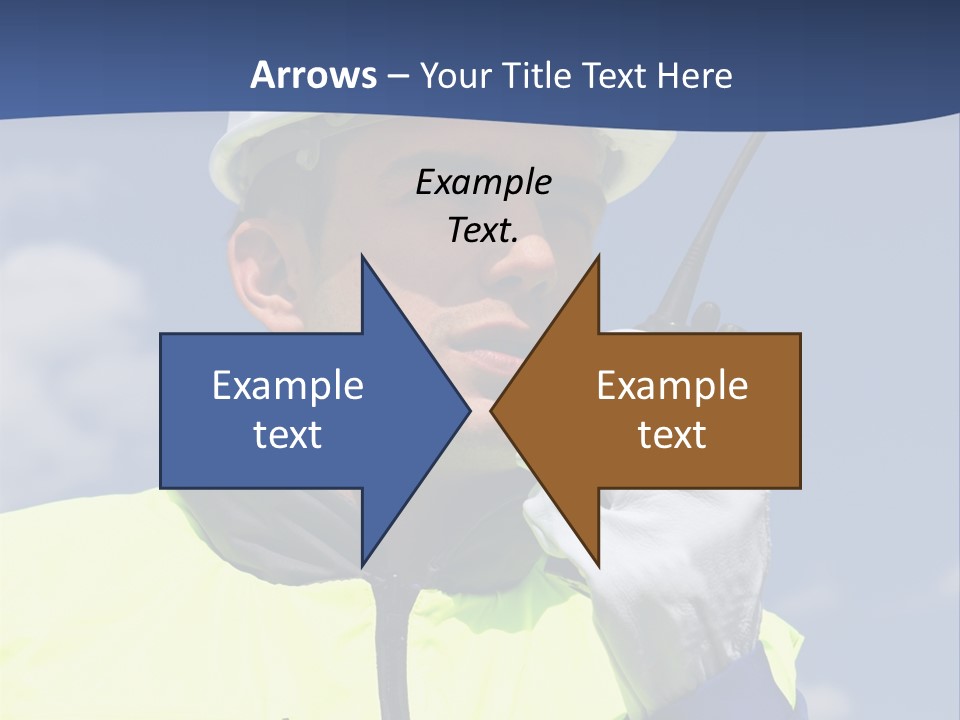 Walkietalkie Wear Site PowerPoint Template