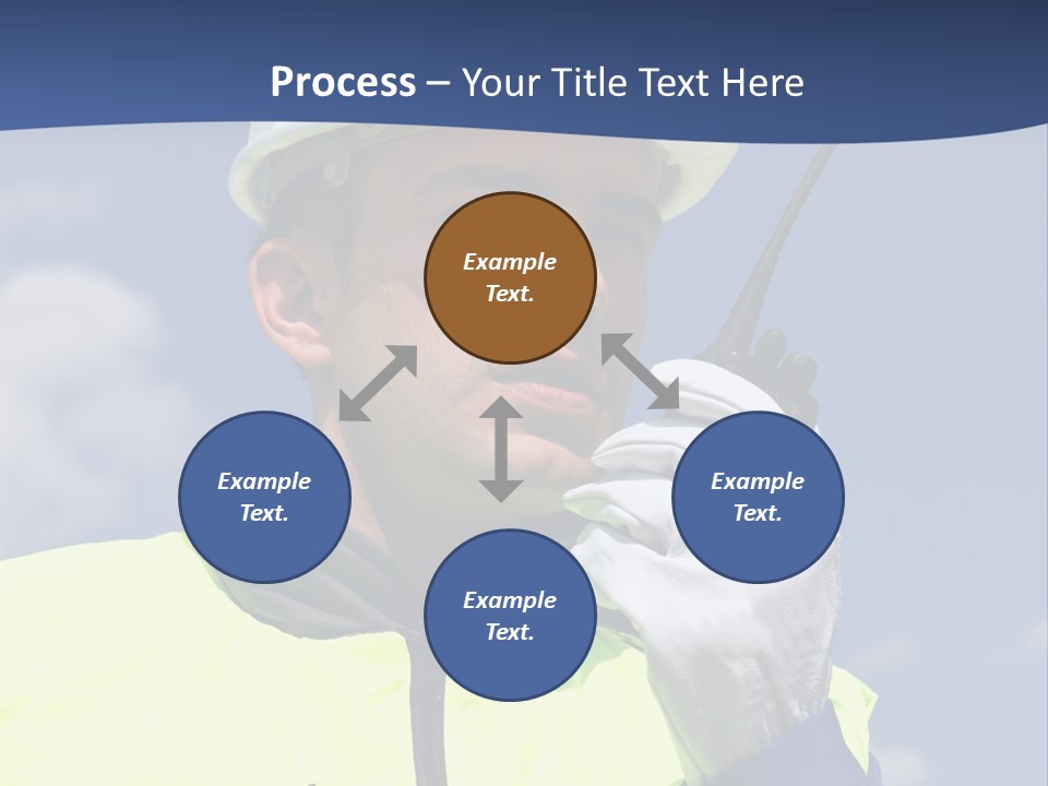 Walkietalkie Wear Site PowerPoint Template