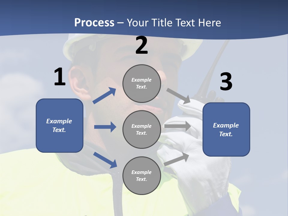 Walkietalkie Wear Site PowerPoint Template