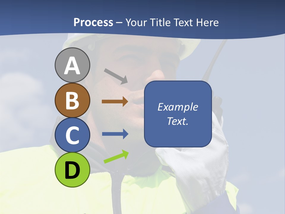 Walkietalkie Wear Site PowerPoint Template