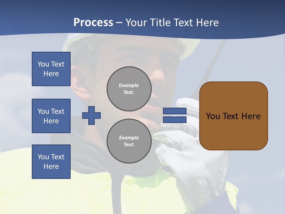 Walkietalkie Wear Site PowerPoint Template