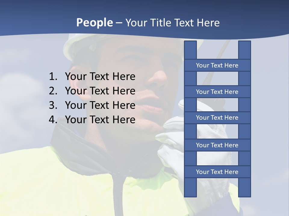 Walkietalkie Wear Site PowerPoint Template