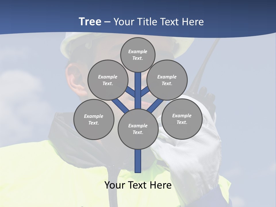 Walkietalkie Wear Site PowerPoint Template