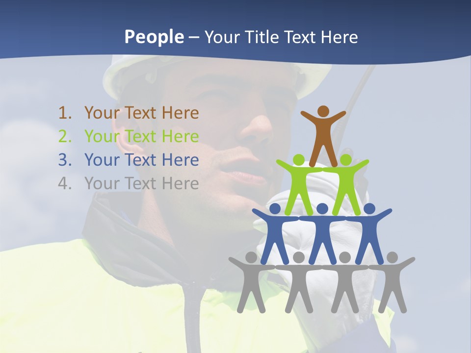 Walkietalkie Wear Site PowerPoint Template