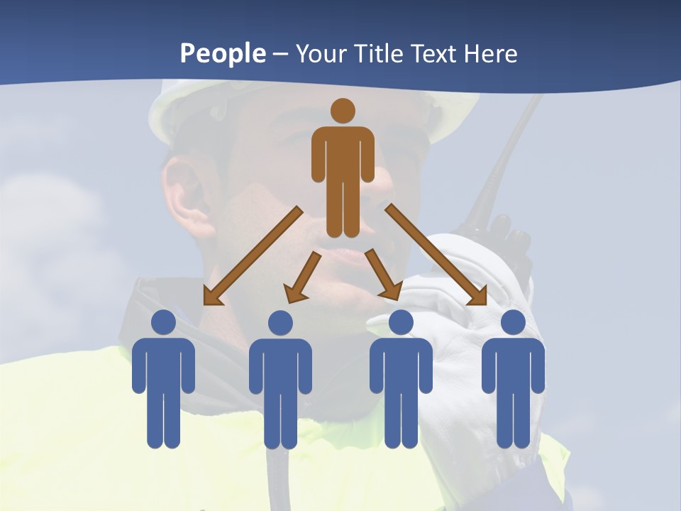 Walkietalkie Wear Site PowerPoint Template