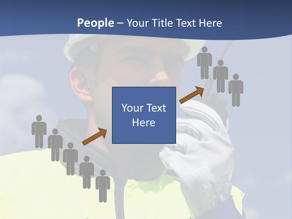 Walkietalkie Wear Site PowerPoint Template