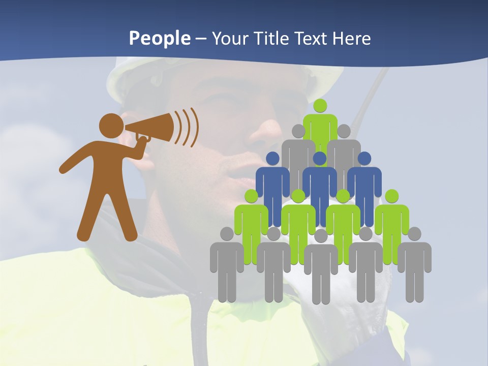 Walkietalkie Wear Site PowerPoint Template