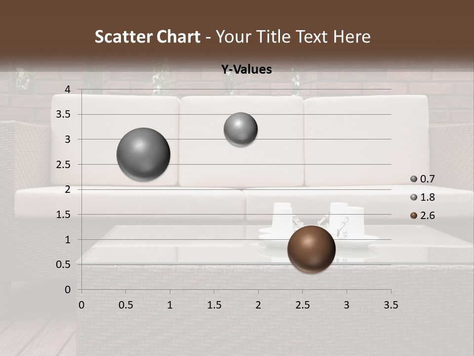Hardwood Yard Pillow PowerPoint Template
