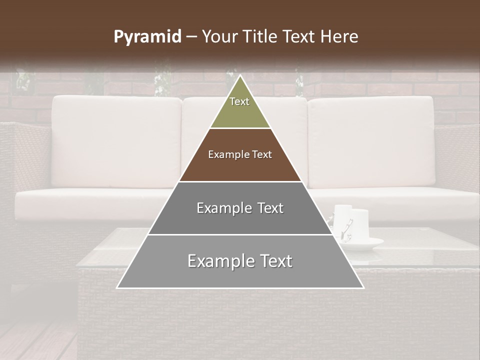 Hardwood Yard Pillow PowerPoint Template