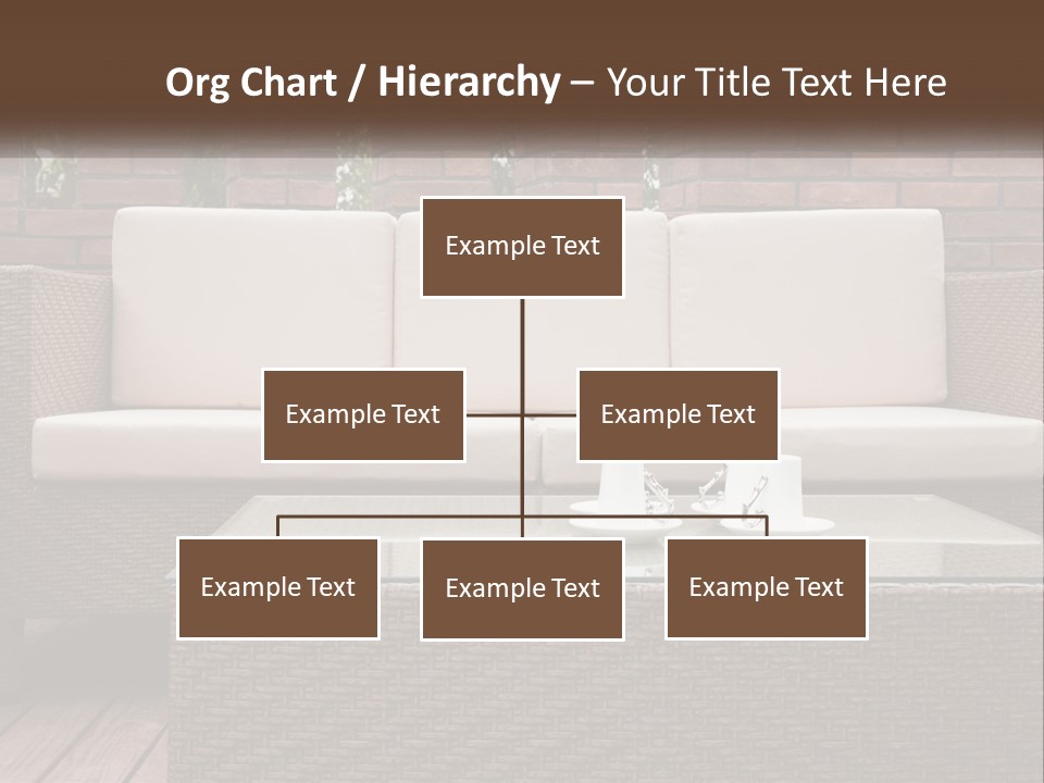 Hardwood Yard Pillow PowerPoint Template