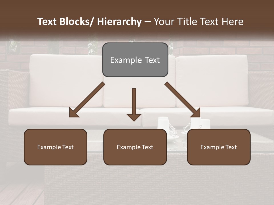 Hardwood Yard Pillow PowerPoint Template