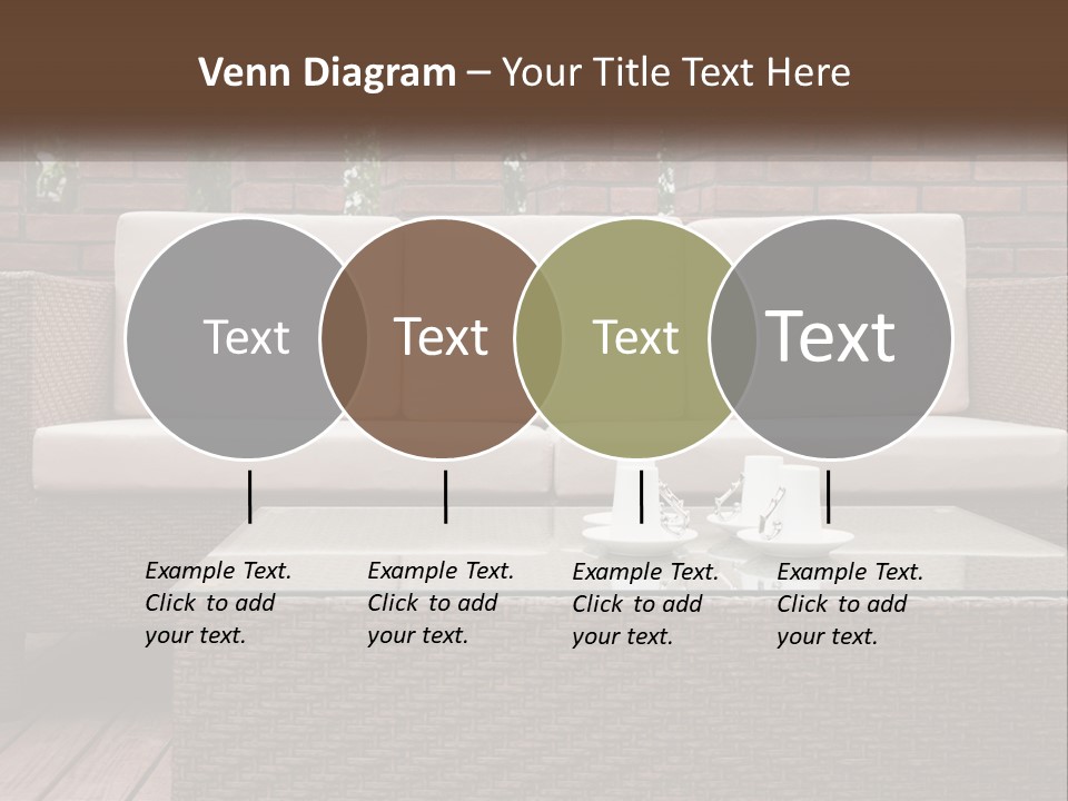 Hardwood Yard Pillow PowerPoint Template
