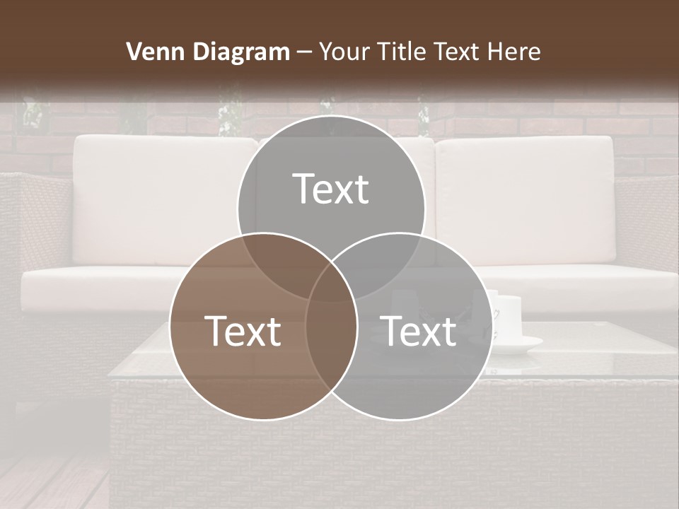 Hardwood Yard Pillow PowerPoint Template