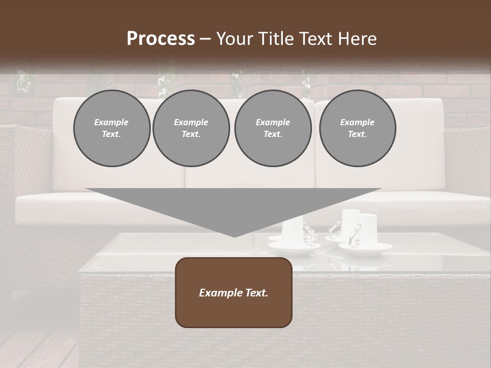 Hardwood Yard Pillow PowerPoint Template