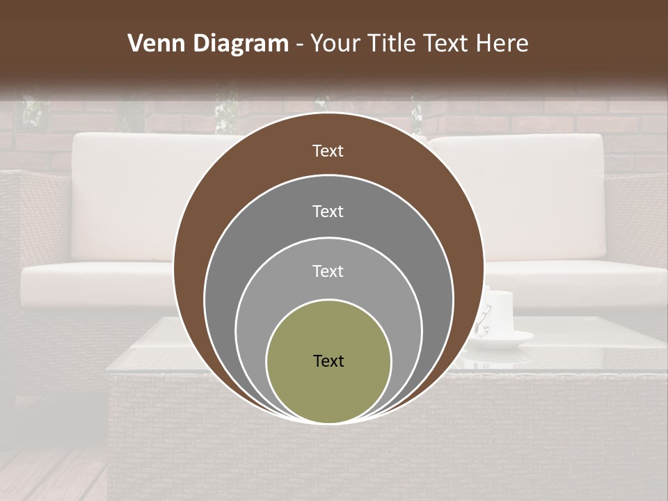 Hardwood Yard Pillow PowerPoint Template