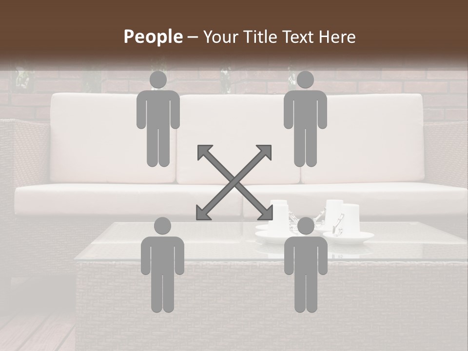 Hardwood Yard Pillow PowerPoint Template