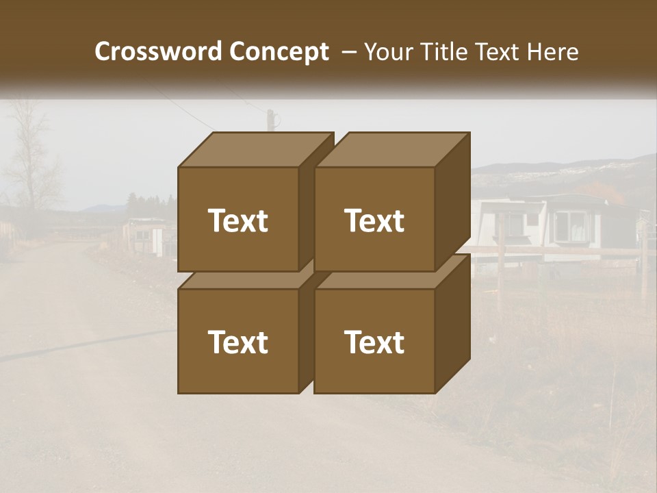 Wire Ruined Income PowerPoint Template