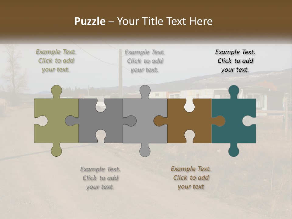 Wire Ruined Income PowerPoint Template