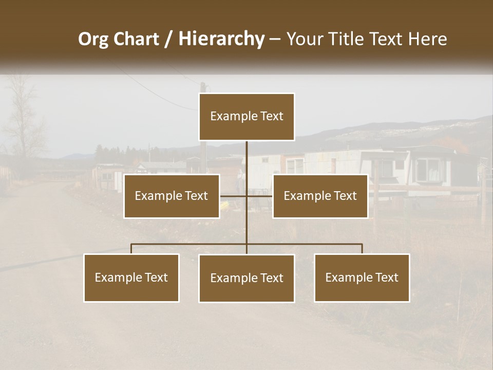 Wire Ruined Income PowerPoint Template