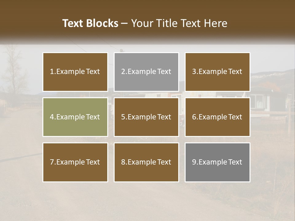 Wire Ruined Income PowerPoint Template
