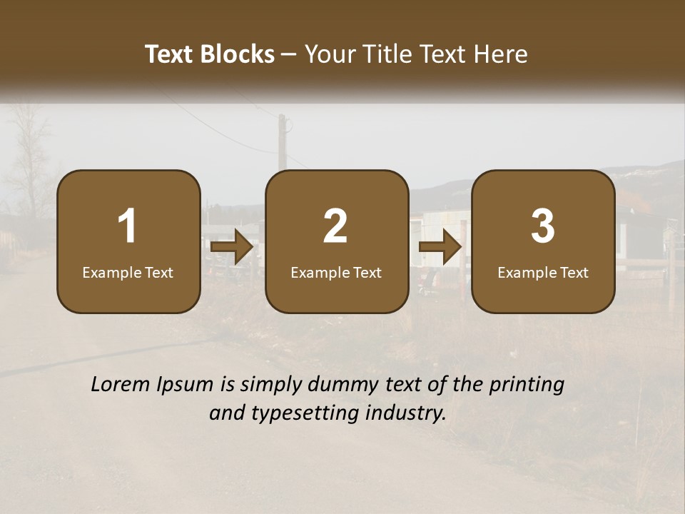 Wire Ruined Income PowerPoint Template
