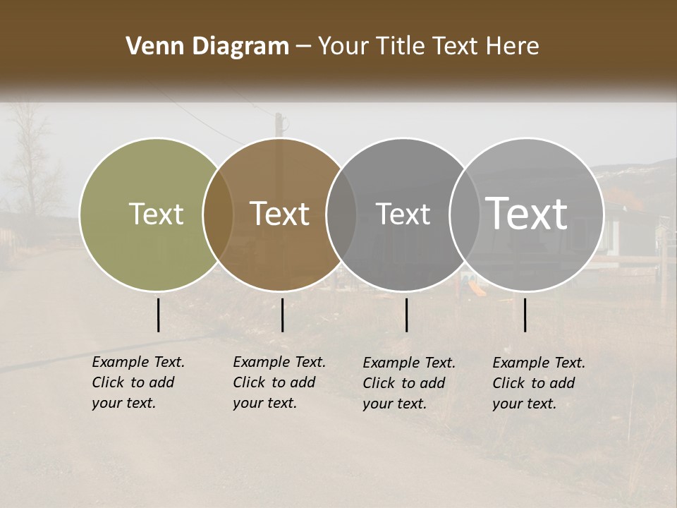 Wire Ruined Income PowerPoint Template