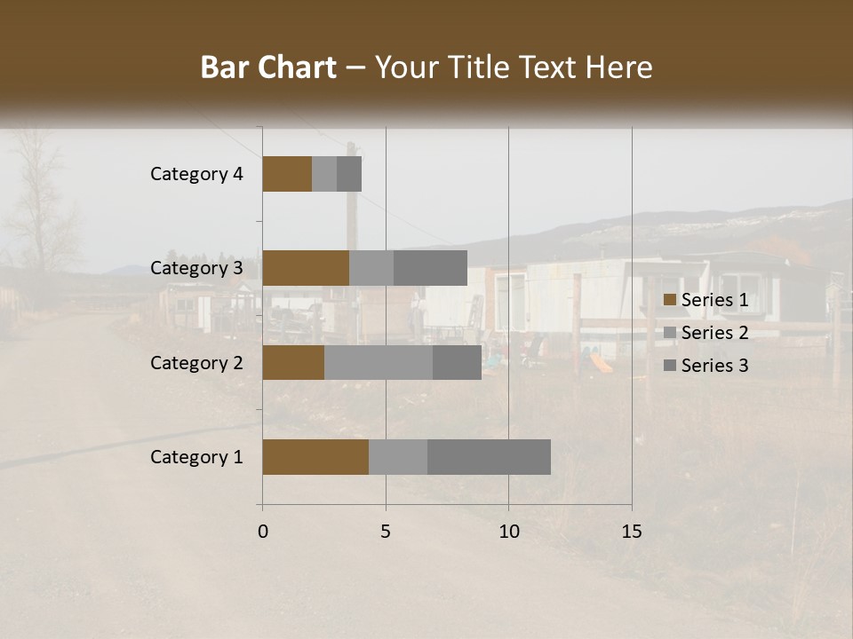 Wire Ruined Income PowerPoint Template