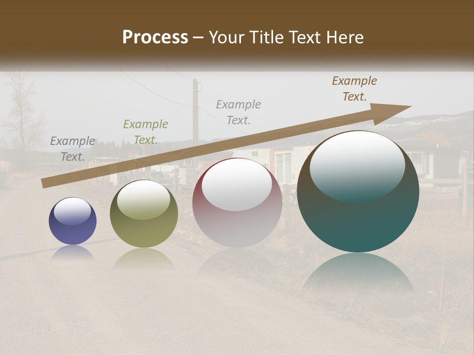 Wire Ruined Income PowerPoint Template