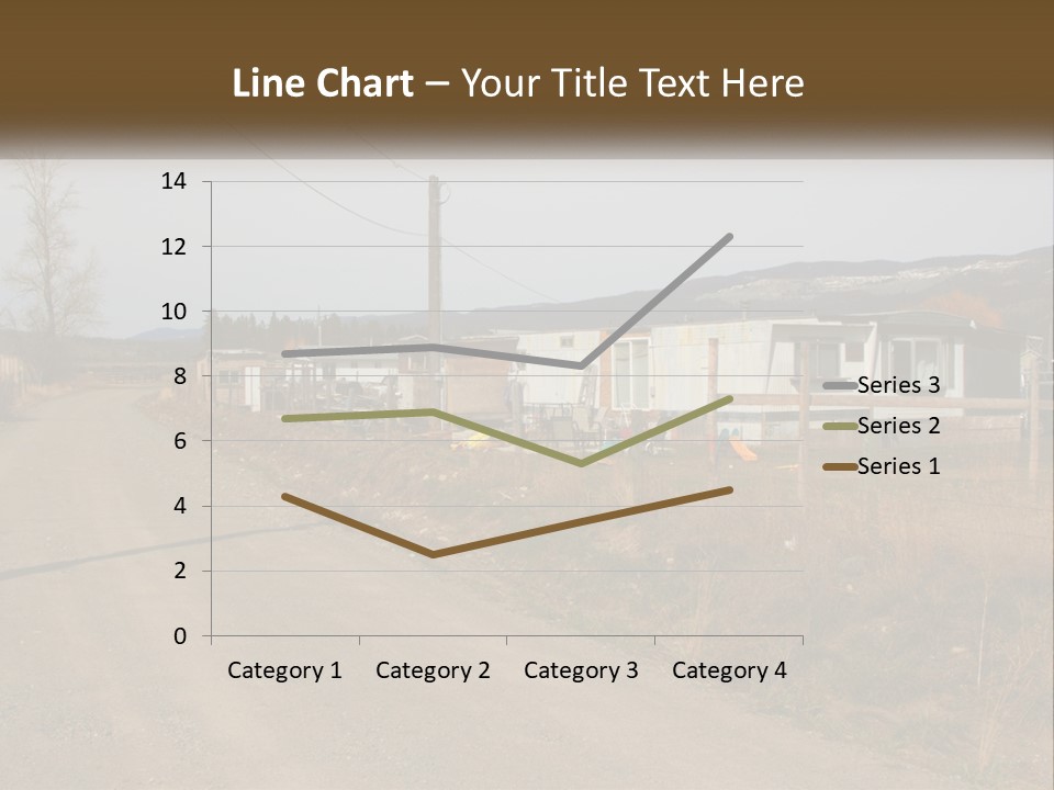 Wire Ruined Income PowerPoint Template